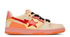 A Bathing Ape Bape SK8 Sta Orange