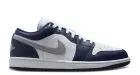 Jordan 1 Low Wolf Grey Midnight Navy