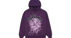 Sp5der Web Hoodie Purple