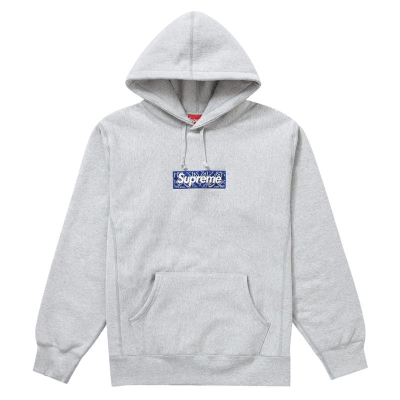 Supreme Bandana Box Logo Hooded Sweatshirt Heather Greyg 800x800 1